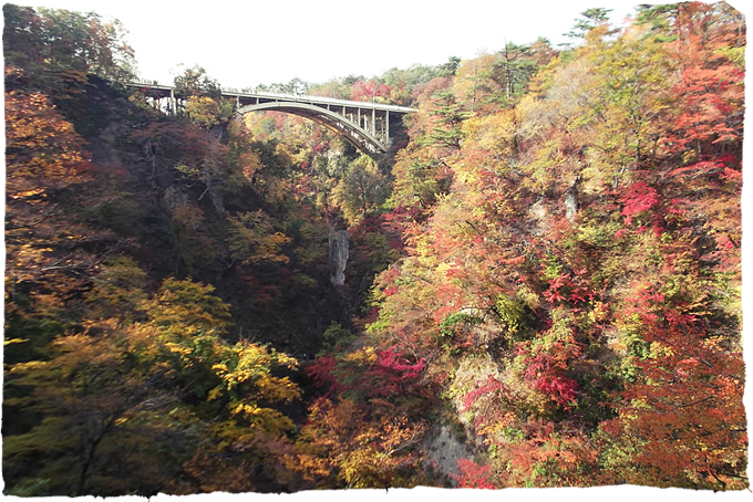 鳴子峡 鳴子温泉